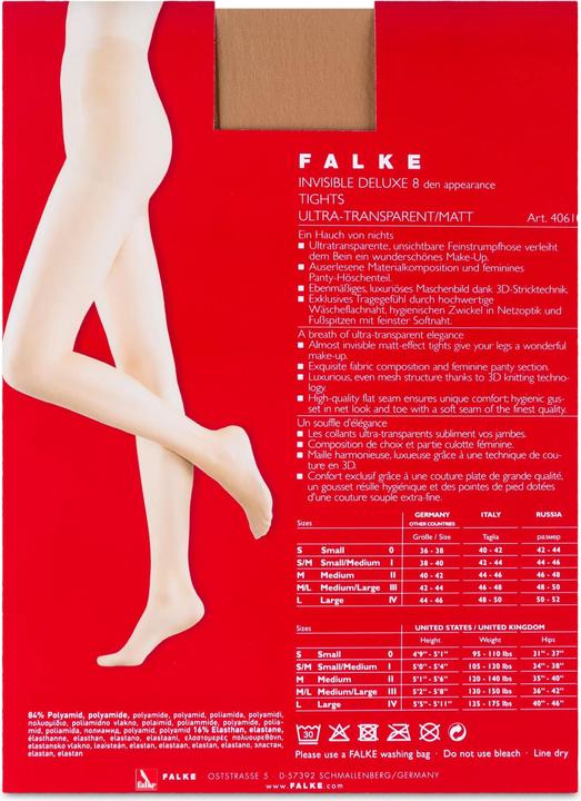 Produktbild Falke Inv. Deluxe 08 TI (8 DEN, 40 - 42)