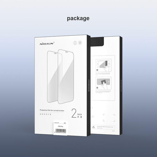 Actual product image Nillkin Impact Resistance Curved protective film - 2 pieces (1 Piece, Huawei P50 Pro)