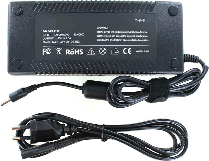 Actual product image AGI 51776 - Notebook - Indoor - 100-240 V - Black - PAVILION ZD7000 - 145 mm (120 W)