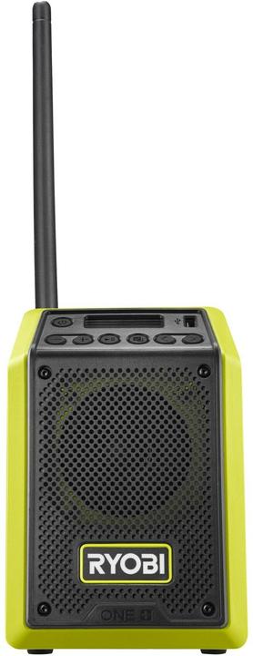 Actual product image Ryobi RRDAB18-0 18 V ONE+ cordless Bluetooth radio, DAB/DAB+ Fun (AM, FM, DAB, Bluetooth)
