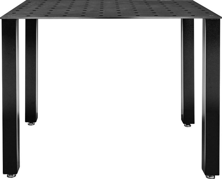 Immagine prodotto Stahlwerk Tavolo da saldatura kit fai da te piano di lavoro pesante da 12 mm in acciaio S355 (80 cm, 120 cm)