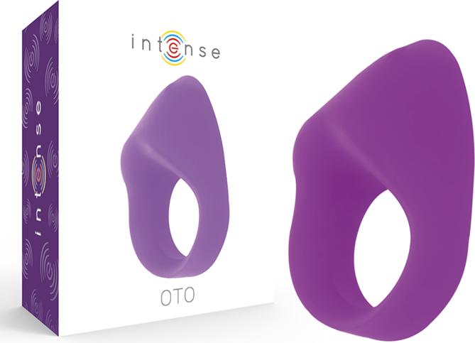 Actual product image Intense Oto Cock Ring Purple Rechargeable