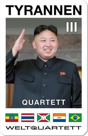 Actual product image Weltquartett 1003 - TYRANNEN QUARTET III - Further dictators (DE edition) (German)