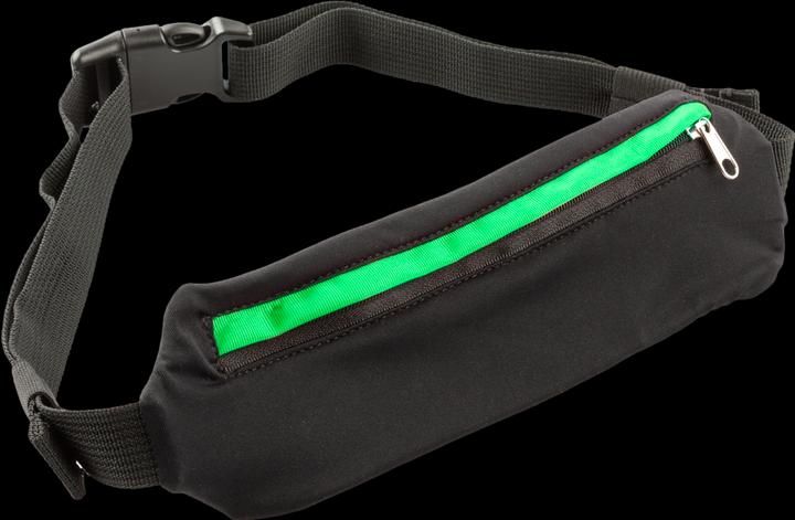 SafetyMaker LED Gürteltasche schwarz/grün