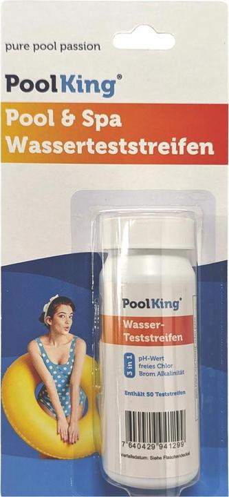 Actual product image Poolking Test strip 3 in 1