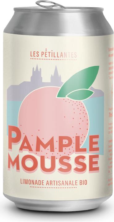 Produktbild Les Pétillantes Grapefruit Limonade (12 x 33 cl)