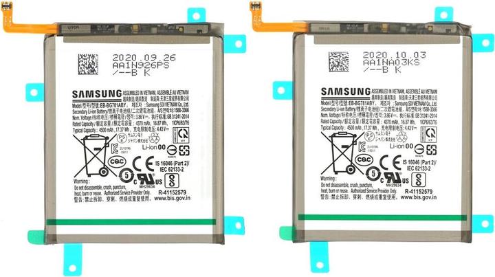 Produktbild Samsung Akku G780/G781/A525/A526/A528 Galaxy S20 FE/A52/A52s EB-BG781ABY