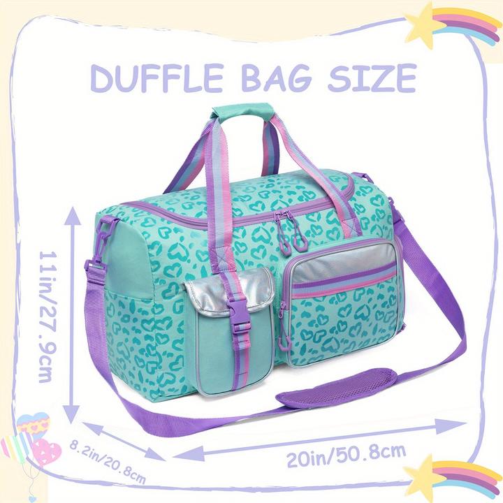 Produktbild Only-Bags.Store Schicker Seesack mit Schuhfach und Nassfach - strapazierfähige, leichte Nylon-Turn- und Reisetasche