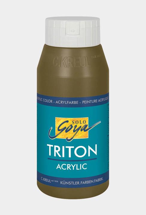 Image du produit Solo Goya Acrylique Triton (umbra verdâtre, 750 ml)
