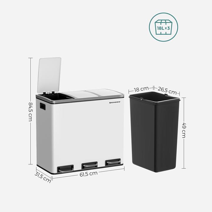 Produktbild Songmics Rubbi (18 l)