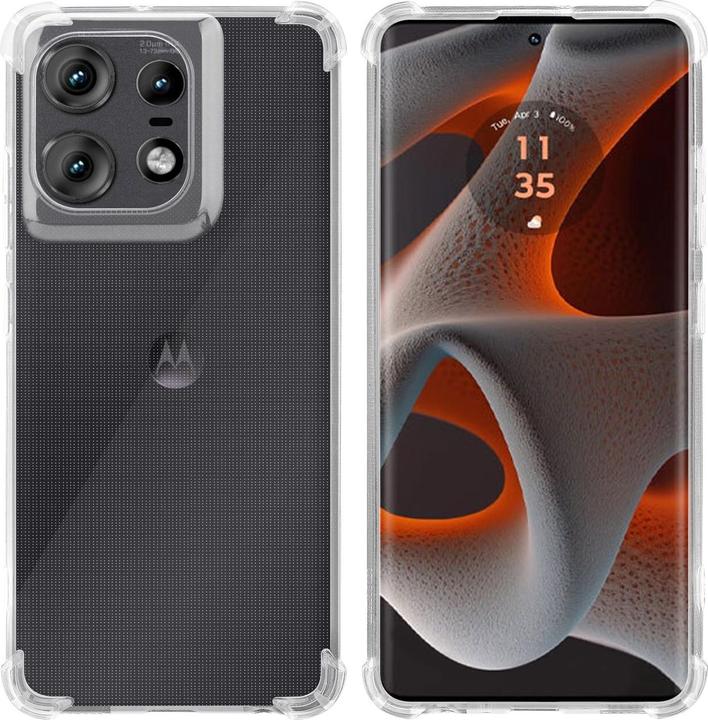 Produktbild Cadorabo Hülle für Motorola Moto Edge 50 Pro Slim TPU Schutz (Motorola Edge 50 Pro)