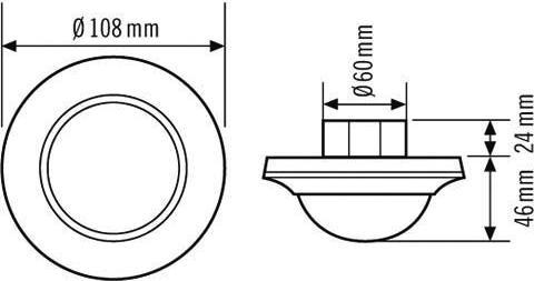 Productafbeelding Esylux PD-C 360/32 BMS DALI-2 EP10424885 Aanwezigheidsmelder voor plafondmontage (5.50 m)