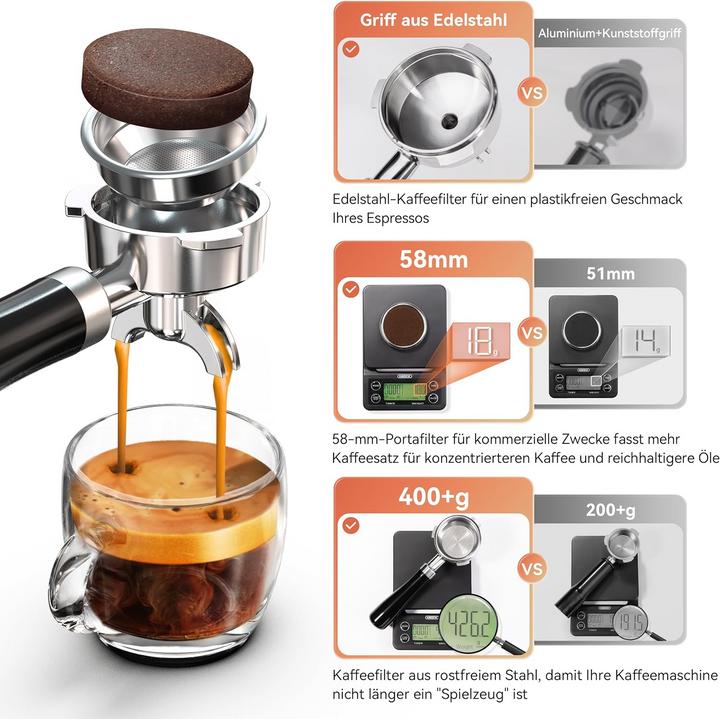 Actual product image HiBREW H10A espresso machine