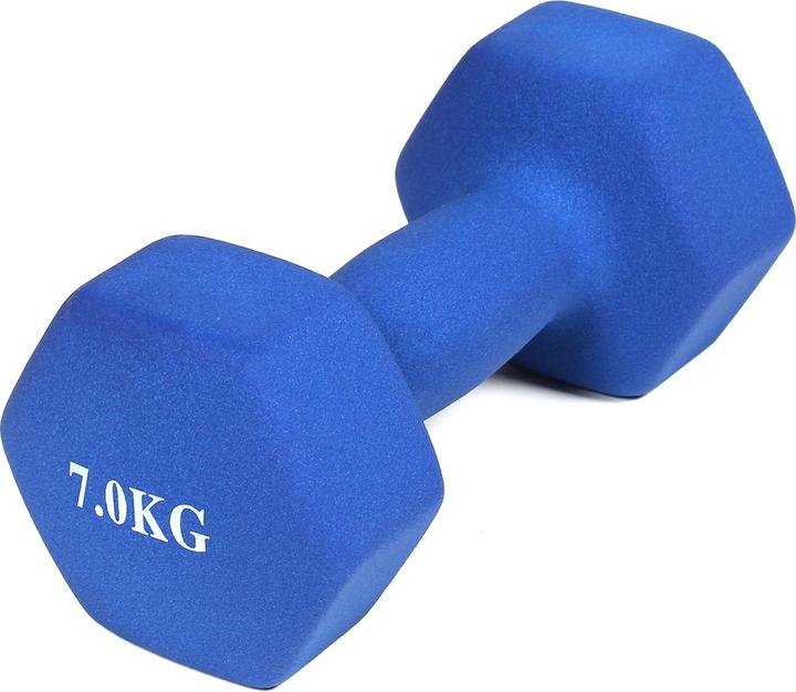 Actual product image Gladiatorfit Neoprene dumbbells (2 x 7 kg)