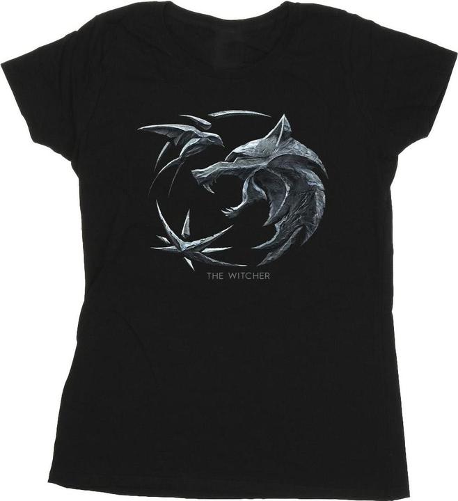 Image du produit Netflix - T-shirt THE WITCHER WOLF LOGO - Femme (XL)