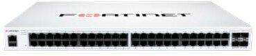 Immagine prodotto Fortinet FS-148F-POE Switch di rete L2 Gigabit Ethernet (10/100/1000) Power over Ethernet (PoE) 1U Bianco (48 Porti)