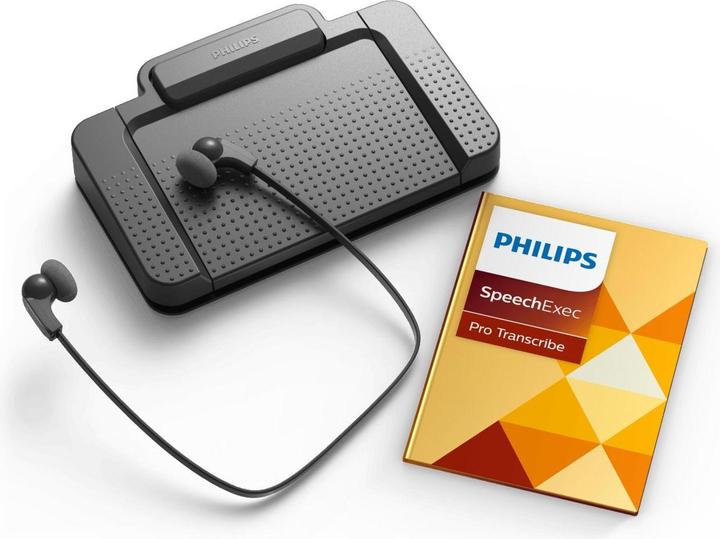 Actual product image Philips Transcription Set 7277 Professional dictation machine
