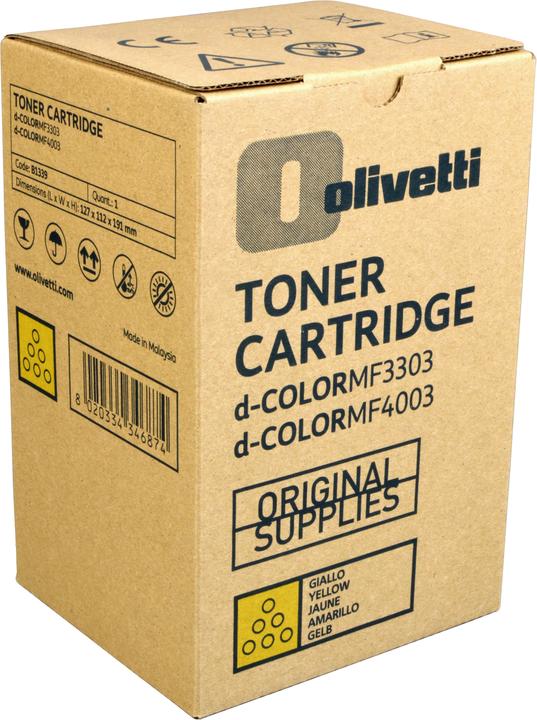 Actual product image Olivetti B1339 - 9000 pages - yellow - 1 piece(s) (Y)