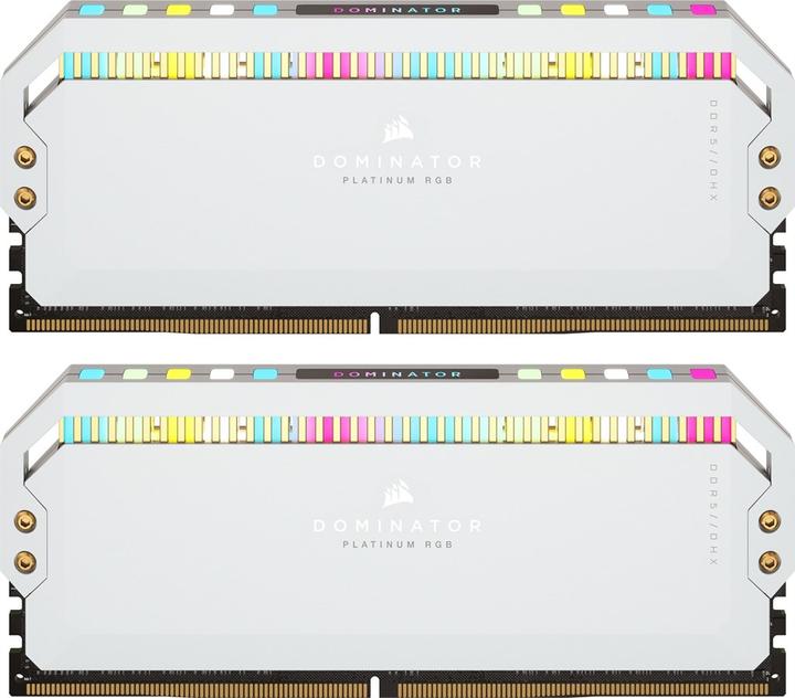Immagine prodotto Corsair Dominator Platinum RGB (2 x 16GB, 6200 MHz, RAM DDR5, DIMM)