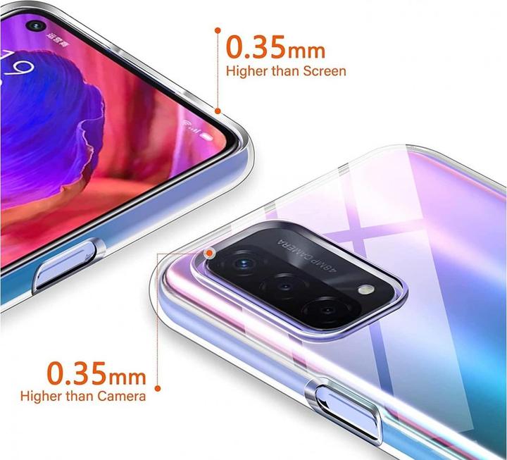 Produktbild Screenguard Oppo A74 5G Flexible TPU Clear Case (Oppo A74 5G)