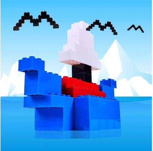 Immagine prodotto Androni Blox 100 Blu 8 Pietre in Latta