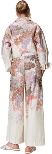 Actual product image Twinset Actitude Pantaloni Summer Sand Camouflower (M)