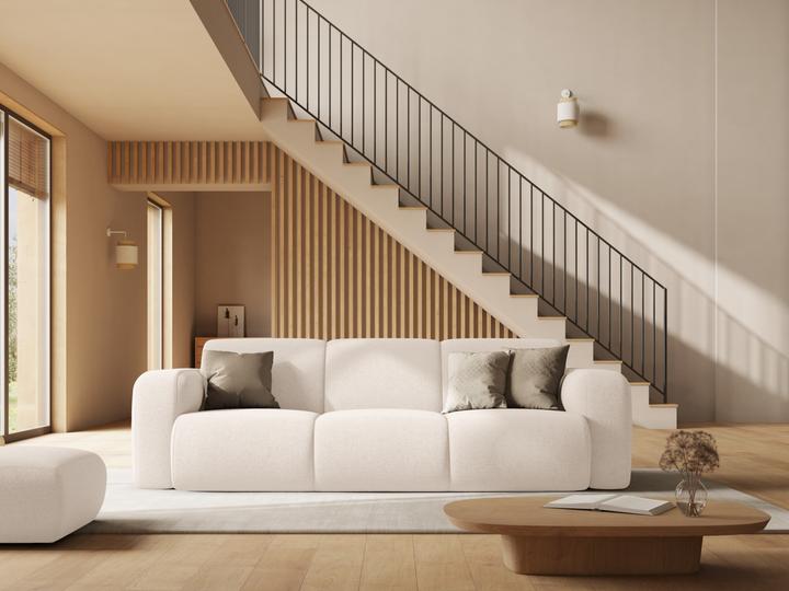 Actual product image Micadoni Pouf, "Molino", 1 Seat, 75x75x36Made in Europe (Cushioned stools)