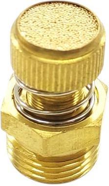 Immagine prodotto RND Silenziatore, G3/8″, perno filettato, ottone, 900kPa, 31,5mm