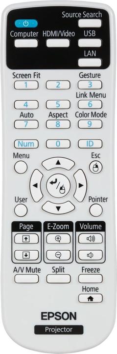 Image du produit Epson Eb-2250u (WUXGA, 5000 lm, 1.38 - 2.28:1)