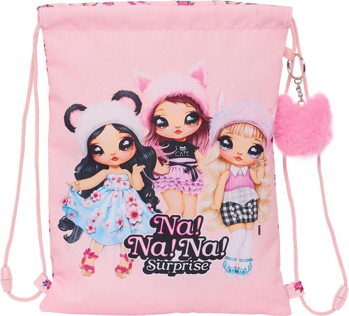 Surprise! Borsa zaino con cinghie Na!Na!Na! Surprise Fabulous Pink 26 x 34 x 1 cm