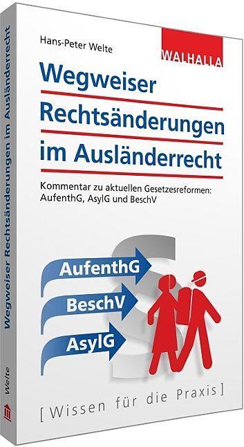 Image du produit Guide des changements juridiques dans le droit des étrangers (Allemand)