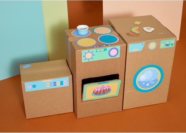 Produktbild CreaDiva Badala Stickerbogen - Küche