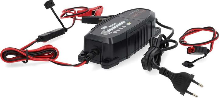 Actual product image Nedis Lead Acid Battery Charger| 6 VDC 12 12.8| 3.80 A| Charge Conservation| (6V, 3.80 A)