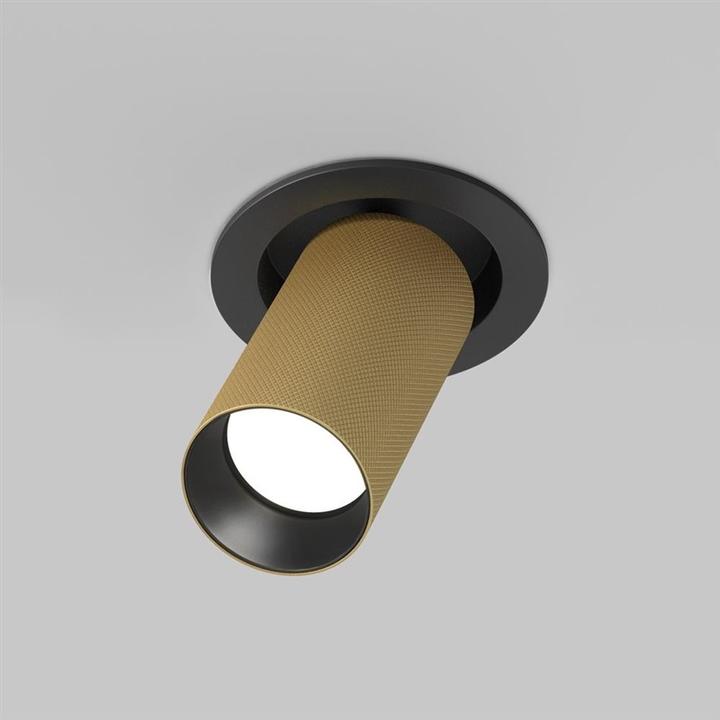 Gold-matt, Schwarz