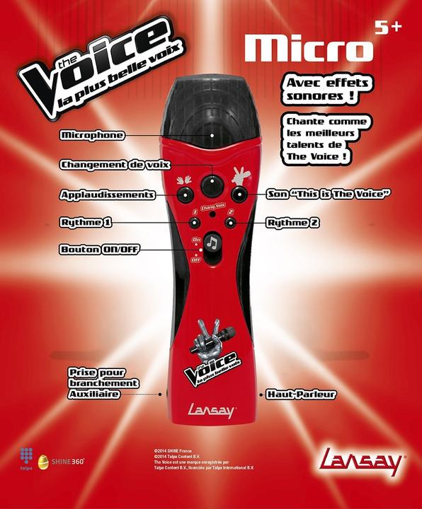 Image du produit Lansay Micro The Voice (Fr)