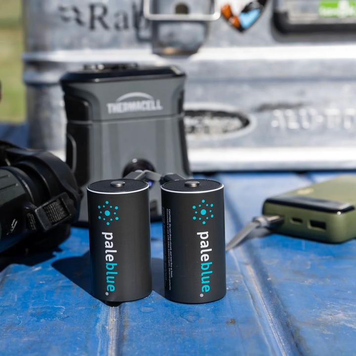 Actual product image Pale Blue Battery D USB-C (2 pcs., D, 5000 mAh)