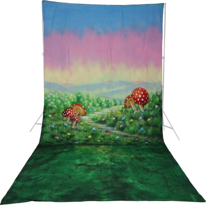Actual product image Walimex pro per motif fabric background 'Alice (300 cm, 600 cm)