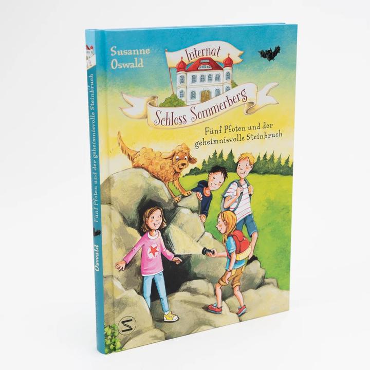 Image du produit Internat Schloss Sommerberg - Fünf Pfoten und der geheimnisvolle Steinbruch (Allemand, Susanne Oswald, 2023)