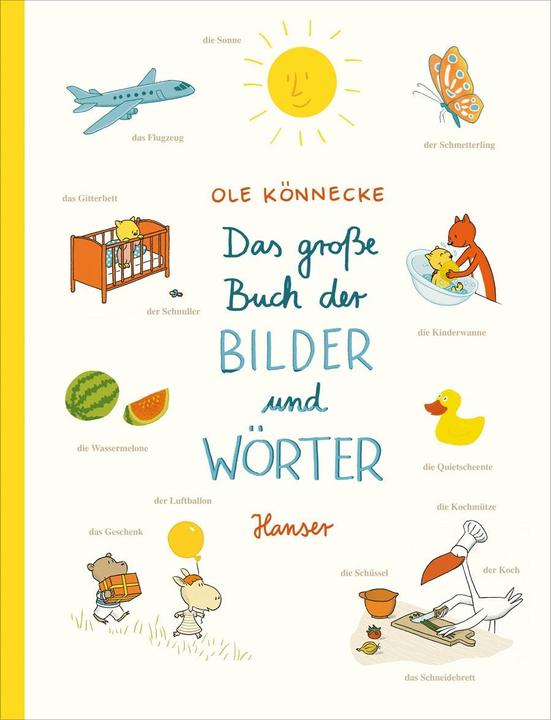 Produktbild Das grosse Buch der Bilder und Wörter (Deutsch, Ole Könnecke, 2010)