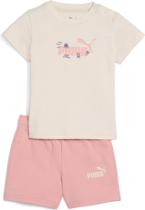 Actual product image Puma MINICATS SANDY ADVENTURES Tee and Shorts Set INF (62)