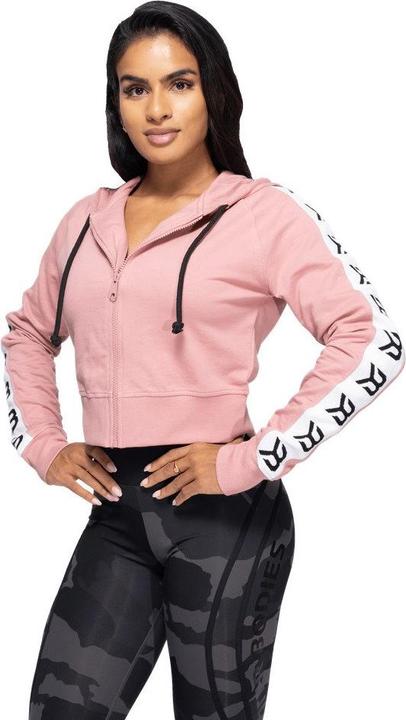 Immagine prodotto Better Bodies Vesey Cappuccio Cropped Rosa Heather (M)