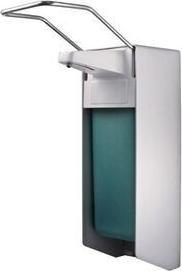 Actual product image Servoprax Wall dispenser Universal 500 ml with long arm lever and stainless steel pump