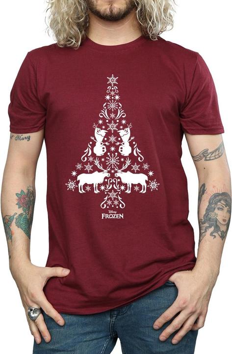 Image du produit Disney - T-shirt FROZEN CHRISTMAS TREE - Homme (S)