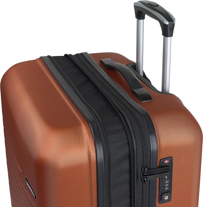 Immagine prodotto Gabol Set di valigie Escape a 4 ruote 3 pezzi con piega elastica (220 l, XL (da 115l))