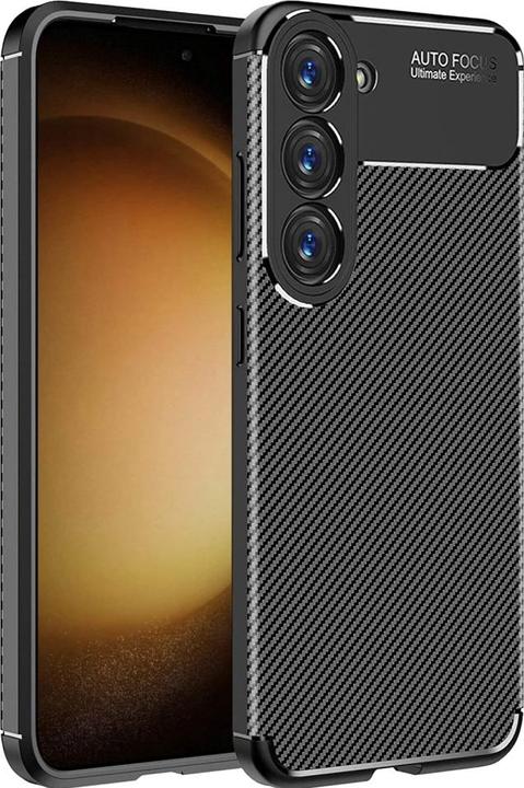 Screenguard Custodia TPU Carbon Design (Samsung Galaxy S23+)