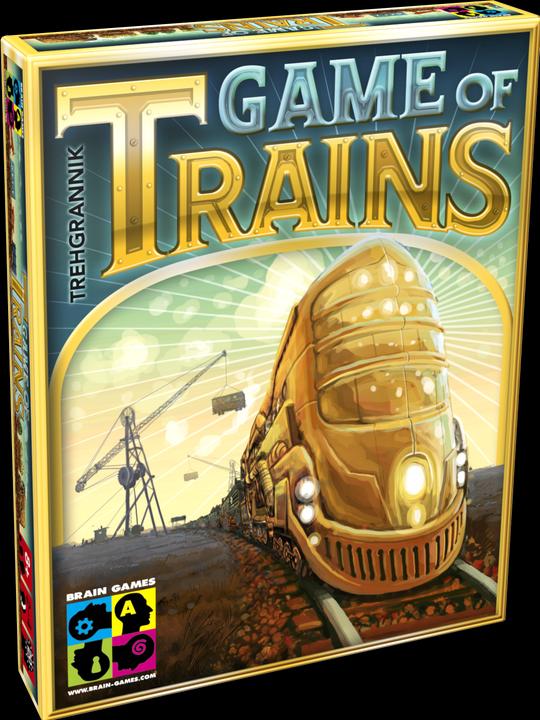 Immagine prodotto Brain Games Gioco Da Tavolo Gioco Dei Treni (Inglese)