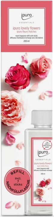 Immagine prodotto Ipuro Ricarica di bastoncini di profumo Fiori incantevoli con bastoncini 200 ml (200 ml)