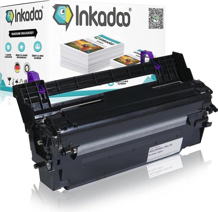 Actual product image Inkadoo Drum compatible with Kyocera 302LZ93060 / DK-170 Image drum, colorless None