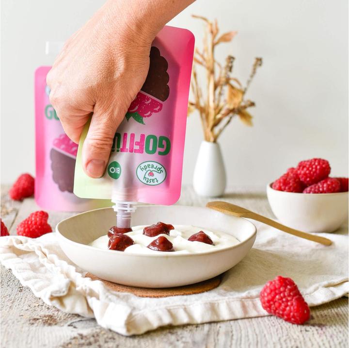 Image du produit Tasty Spready GOFITÜRE BIO Himbeeraufstrich (120 g)