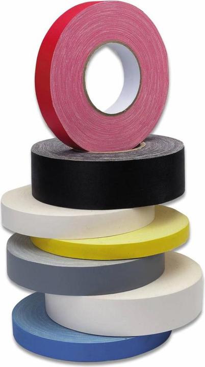 Cimco Nastro in tessuto Colore universale nero 15 mm x 50 m (15 mm)
